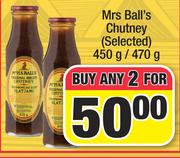 Mrs Ball's Chutney-For Any 2 x 450g/ 470g