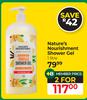 Nature's Nourishment Shower Gel-For 2 x 1ltr
