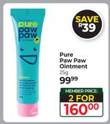 Pure Paw Paw Ointment-For 2 x 25g