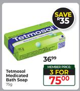 Tetmosol Medicated Bath Soap-For 3 x 75g
