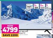 Hisense 43" (103cm) A6H UHD Smart TV