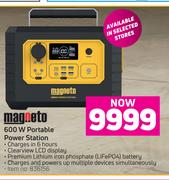 Magneto 600W Portable Power Station