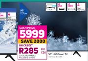Hisense 50" (127cm) UHD Smart TV