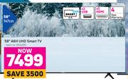 Hisense 58" (147cm) A6H UHD Smart TV
