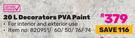 Simple Choice Decorators PVA Paint-20Ltr