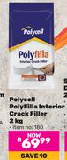 Polycell Polyfilla Interior Crack Filler-2Kg