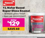 Plascon Water Based Super Gloss Enamel-1Ltr