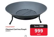 Megamaster Chestnut Cast Iron Firepit