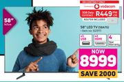 Hisense 58" LED TV 58A7G-On 3GB Data