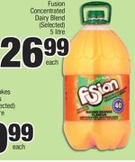  Fusion Concentrated Dairy Blend(Selected)-5Ltr Each