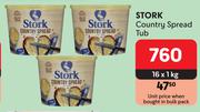 Stork Country Spread Tub-16 x 1Kg