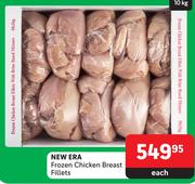 New Era Frozen Chicken Breast Fillets-10Kg