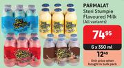 Parmalat Steri Stumpie Flavoured Milk (All Variants)-6 x 350ml