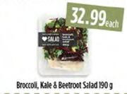 Broccoli, Kale & Beetroot Salad-190g Each
