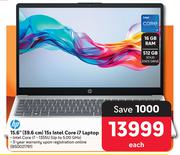 HP 39.6cm (15.6") 15s Intel Core i7 Laptop