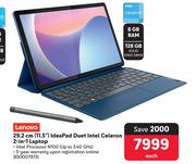 Lenovo 29.2cm (11.5") Ideapad Durt Intel Celeron 2 In 1 Laptop