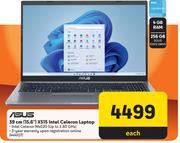Asus 39cm (15.6") X515 Intel Celeron Laptop