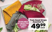 Truly Good Wraps Assorted-4s Each