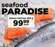 Salmon Portions-200g Each