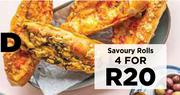 Savoury Rolls-For 4