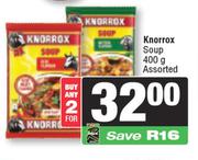 Knorrox Soup Assorted-For Any 2 x 400g