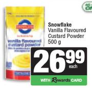 Snowflake Vanilla Flavoured Custard Powder-500g
