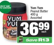 Yum Yum Peanut Butter Assorted-400g