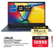 Asus 39cm (15.6") Vivo Book Intel Core i7 Laptop