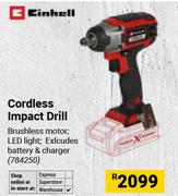Einhell Cordless Impact Drill