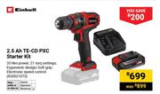 Einhell 2.5Ah TE-CD PXC Starter Kit