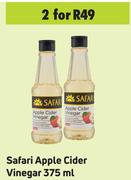 Safari Apple Cider Vinegar-For 2 x 375ml
