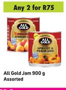All Gold Jam Assorted-For 2 x 900g