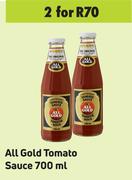 All Gold Tomato Sauce-For 2 x 700ml