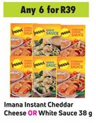Imana Instant Cheddar Cheese Or White Sauce-For 6 x 38g
