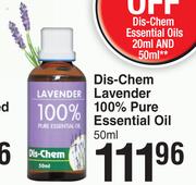 Dis-Chem Lavender 100% Pure Essential Oil-50ml