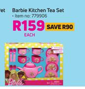 Barbie Kitchen Tea Set-Each