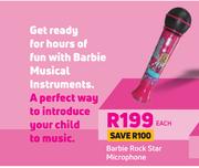 Barbie Rock Star Microphone-Each