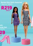 Barbie Glitz Dolls Assorted-Each