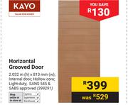 Kayo Horizontal Grooved Door399291