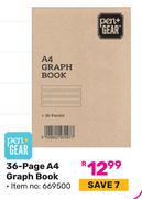 Pen + Gear 36 Page A4 Graph Book (669500)