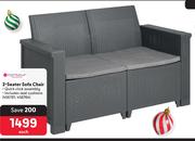 Contour 2 Seater Sofa Chair-Each