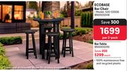 Ecobase Bar Table-Each