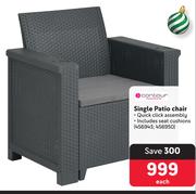Contour Single Patio Chair-Each