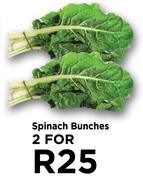 Spinach Bunches-For 2