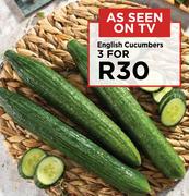 English Cucumber-For 3