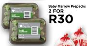 Baby Marrow Prepacks-For 2