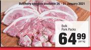 Bulk Pork Packs-Per Kg