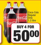 Coca-Cola Regular Only-For 4 x 1.5L