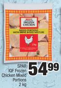 Spar IQF Frozen Chicken Mixed Portions-2kg