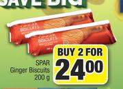 Spar Ginger Biscuits-2x200g